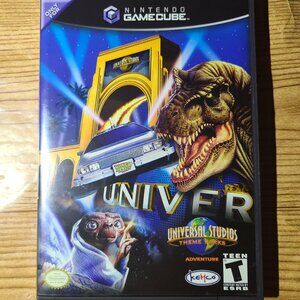 Universal Studios Theme Park Adventures Nintendo Gamecube Game (CIB)